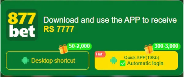 877Bet Game Sign Up Bonus