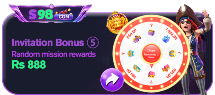 S98 Game Bonuses
